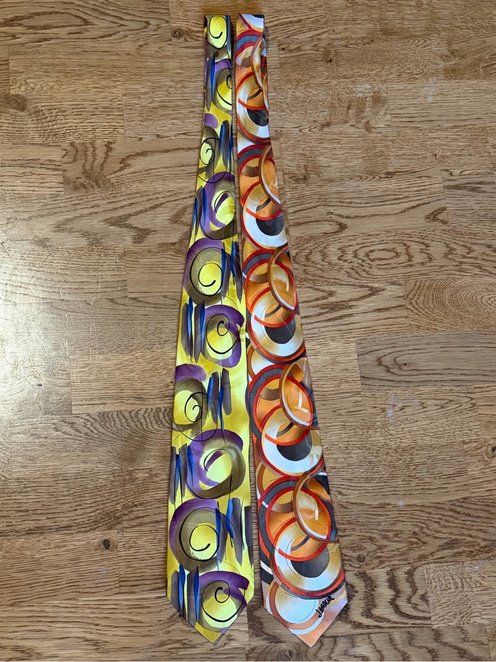 Jerry Garcia Dual-Patterned Tie Lot